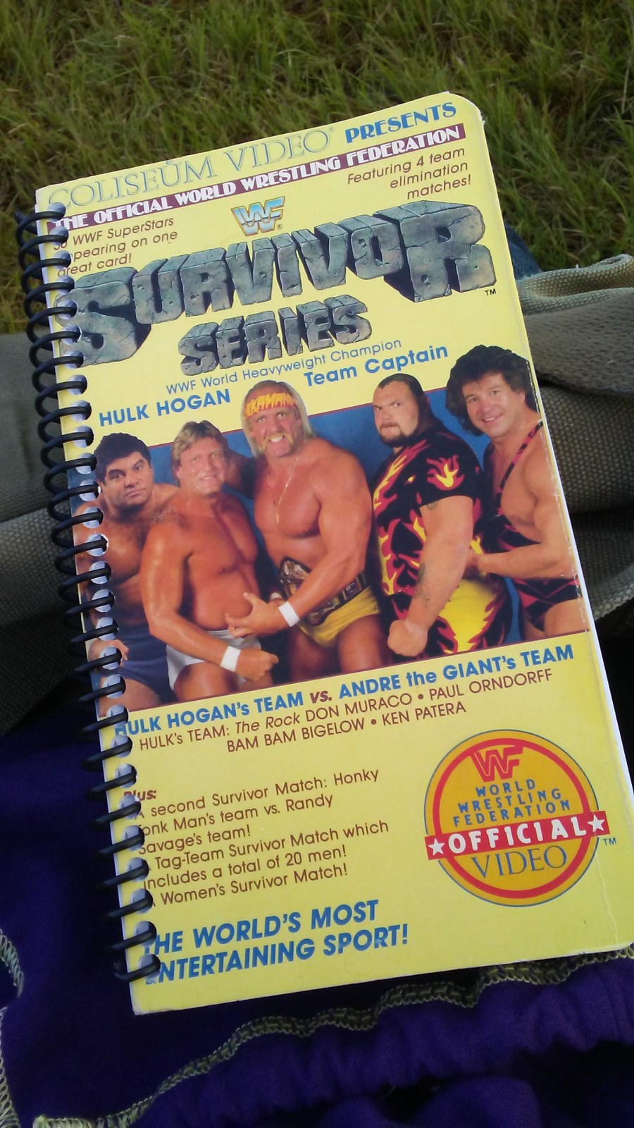 VHS Sketchbooks WWF